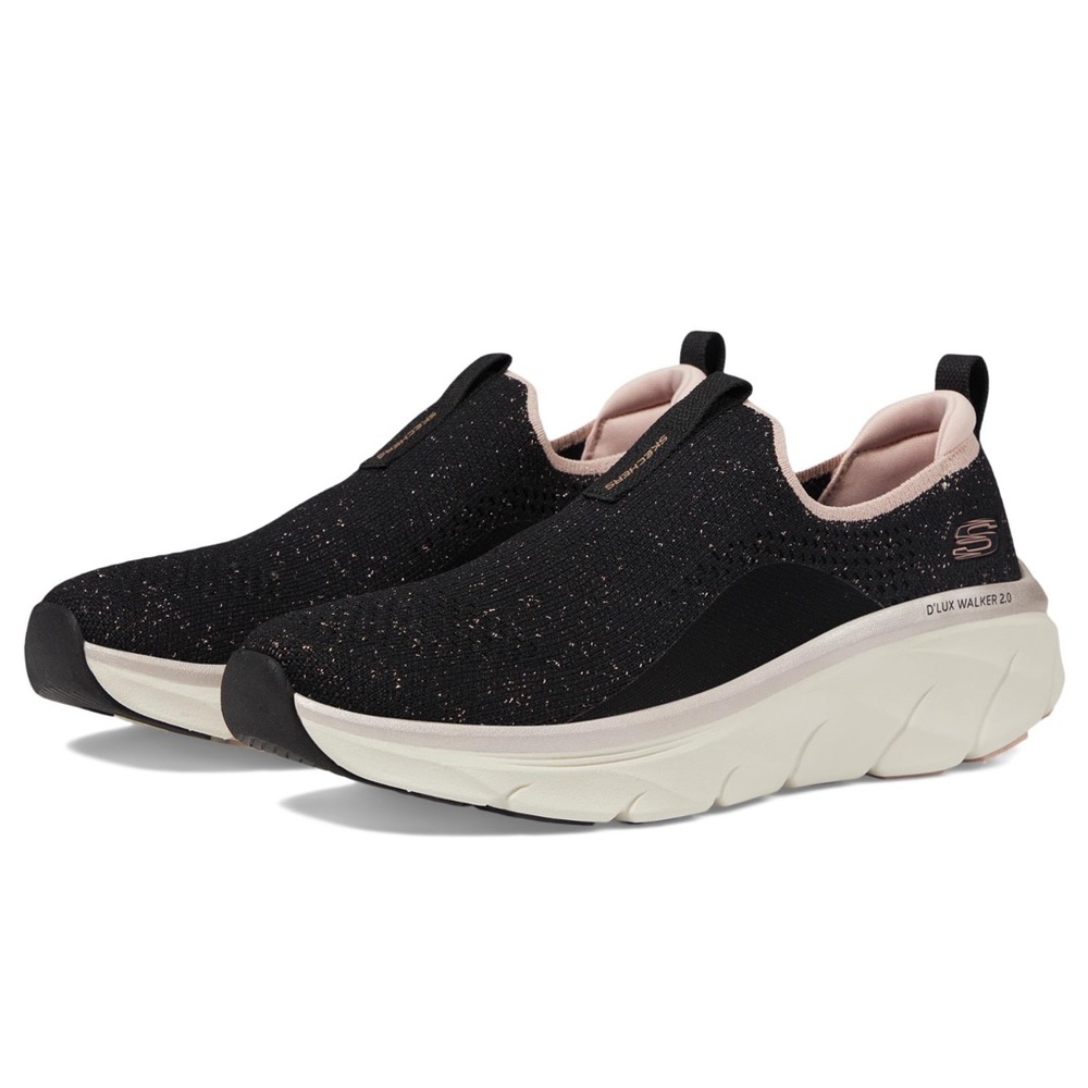 SKECHERS® D’Lux Walker 2.0-Sparkle Fore Sneakers -like new size 7